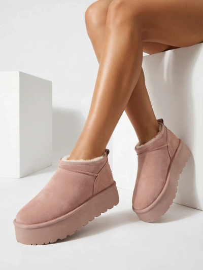 Royalfashion Cizme scurte pentru femei a'la cizme de zăpadă Ozozi