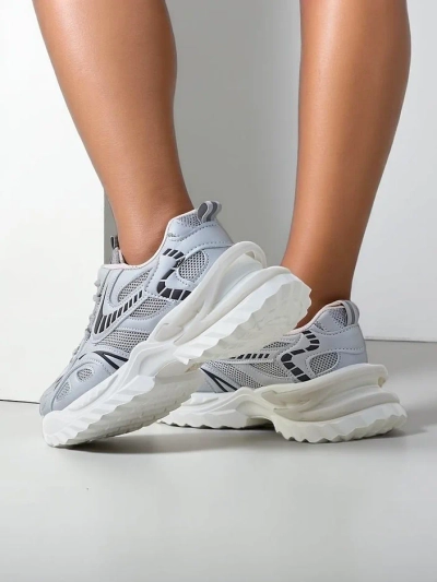 Adidași sport pentru femei Royalfashion pe o talpă mai groasă Annete