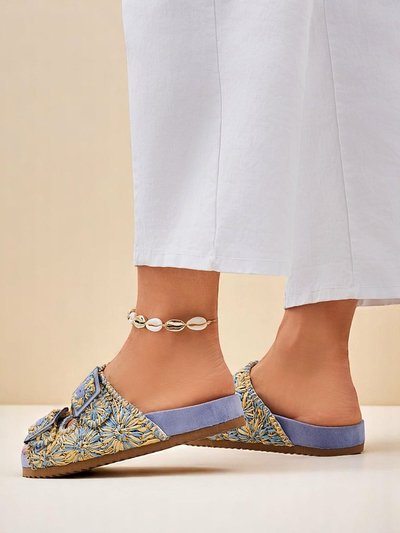 Royalfashion Sandale dama cu catarame Samorra