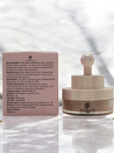 Luxelux Praf Liber cu Burete pentru Față 04 13.5 g