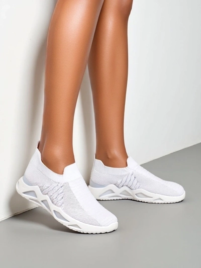 Tenisi slip-on pentru femei Royalfashion cu strasuri Elavises