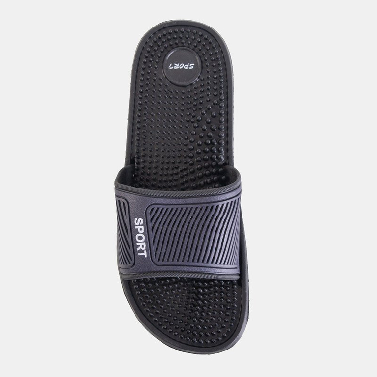 Papuci bărbați cauciuc bleumarin cu vârfuri Liw - Încălțăminte