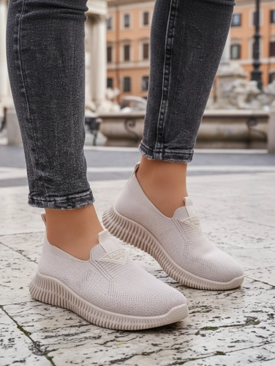 Royalfashion Slip-on women's fabric sports shoes Serra