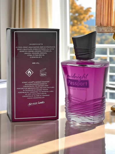 Apă de parfum inspirată pentru femei Midnight Passport