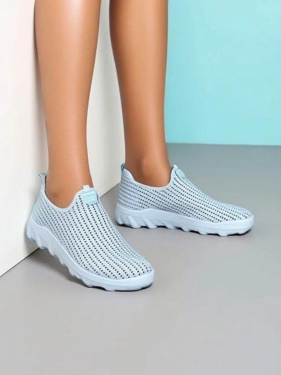 Pantofi sport din material pentru femei Royalfashion, tip slip-on Eraste
