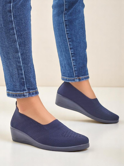 Royalfashion Mocasiini pentru femei pe un toc jos Epoles