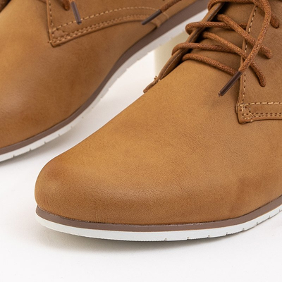 OUTLET Pantofi eleganti de dama camel Foster - Incaltaminte