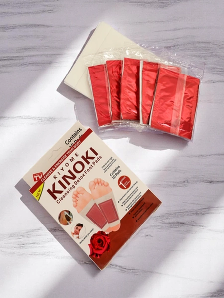 Pachete Detox pentru picioare DETOX KINOKI 10 bucăți Roze