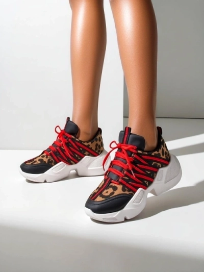 Adidași sportivi pentru femei Royalfashion cu talpă mai groasă Ivvert