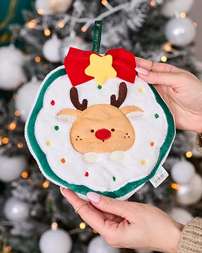 Royalfashion Prosoape de mână mini de Crăciun