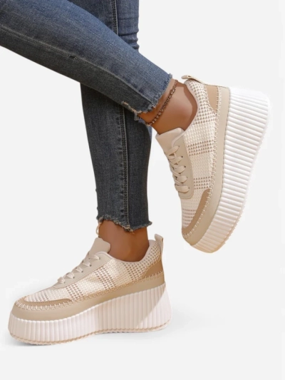 Royalfashion Pantofii sport cu platformă pentru femei Siserra