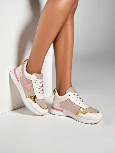 Adidașii sportivi Royalfashion pentru femei cu sclipici Berilane