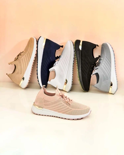 Royalfashion Pantofi sport de damă din material textil Amgent