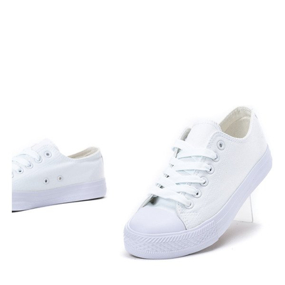 Białe sportowe trampki Tofila - Obuwie