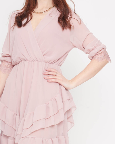 Rochie mini dama roz - Imbracaminte