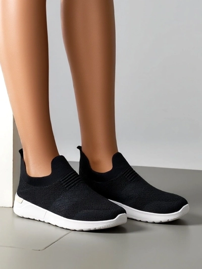 Pantofi sport din material pentru femei Royalfashion, slip-on Satet