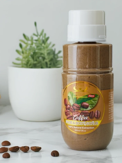 Scrub pentru față și corp Cafea 300ml