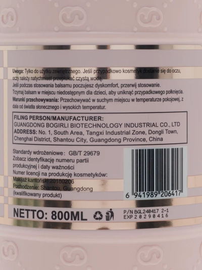 Luxelux Șampon pentru Păr Amino Acid 800 ml