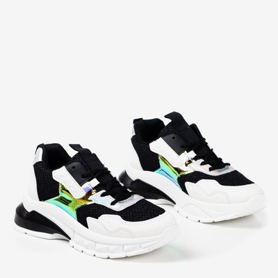 Czarne sneakersy damskie Spring Day - Obuwie