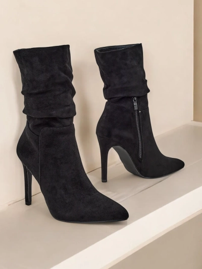 Cizme cu toc inalt pentru femei Royalfashion Ledio