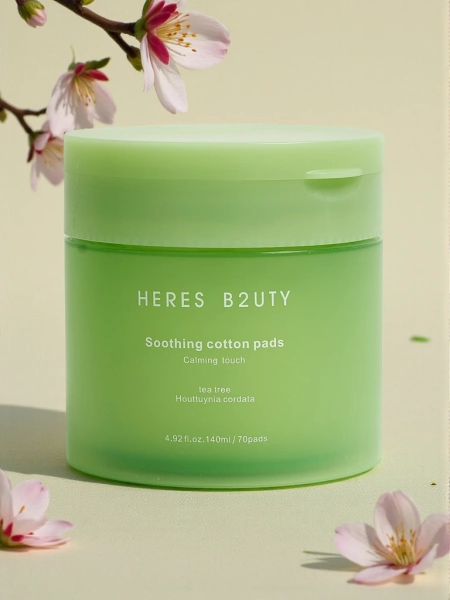 Dischete demachiante din bumbac - hidratante, calmante