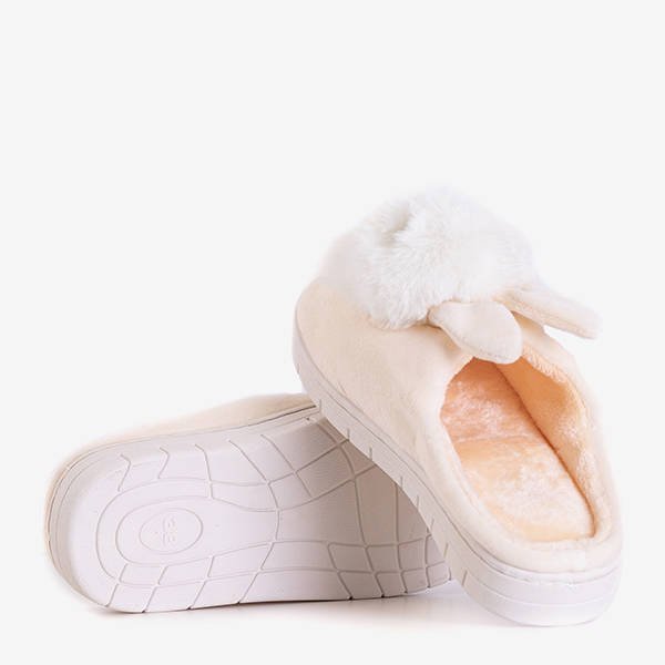 Papuci de casă Atena bunny pentru femei - Încălțăminte