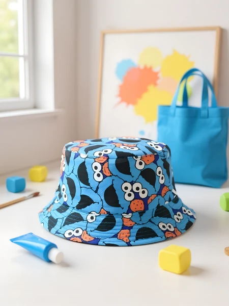 Royalfashion Pălărie tip găleată pentru copii Color Splash Bucket