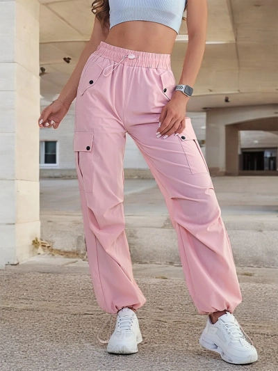 Royalfashion Pantaloni de luptă din țesătură pentru femei