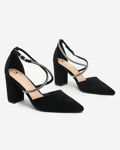 Royalfashion Pantofi de damă Briticca cu zirconiu