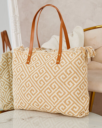 Royalfashion Geantă de umăr din material textil pentru femei