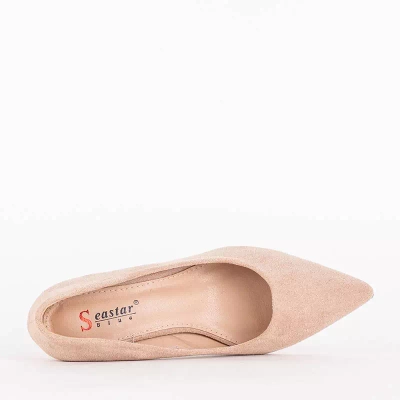 OUTLET Pompe bej pe stalp Valrica - Incaltaminte