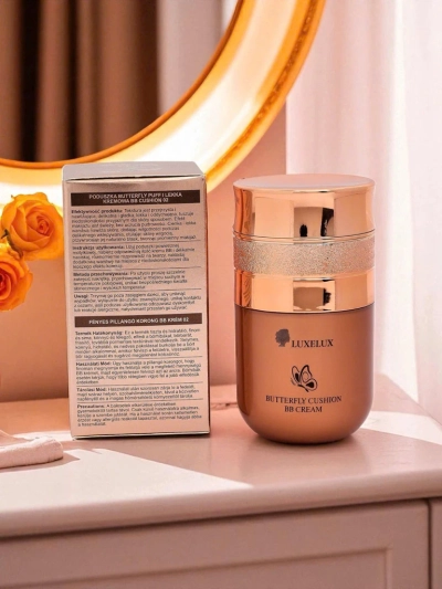LUXELUX Perseida Butterfly Cushion BB Cream 30g – Krémový podklad ideálny