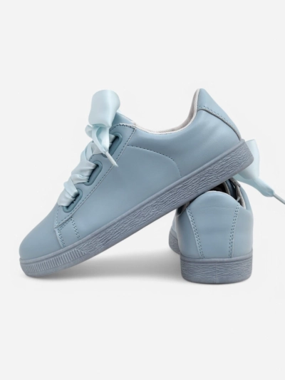 Pantofi sport din eco-piele pentru femei Royalfashion cu șireturi decorative Etti