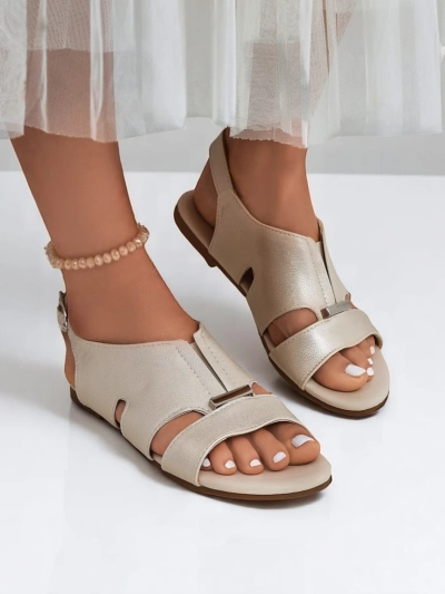 Royalfashion Papuci le romnienge cu talpa tele Solea Comfort