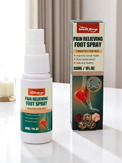 Spray pentru calmarea durerilor de picioare