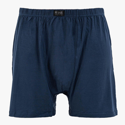 Boxer albastru pentru bărbați - Lenjerie intima