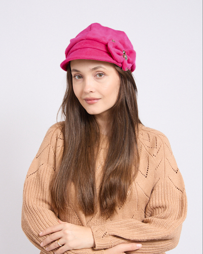 Beret de damă de la Royalfashion cu un fundiță