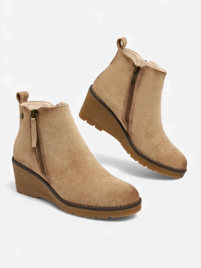 Botine de damă cu platformă ascunsă Zarrico