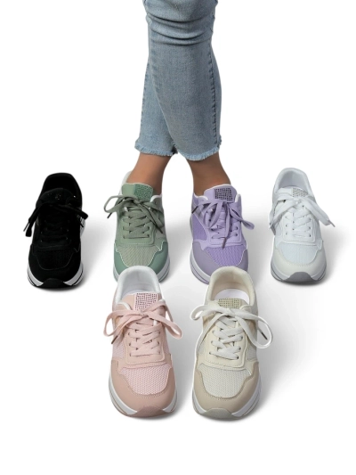 Royalfashion Pantofi sport pentru femei cu platformă Revided