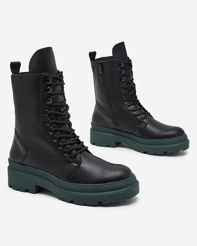 Royalfashion Cizme bagger pentru femei din piele ecologică Vederme