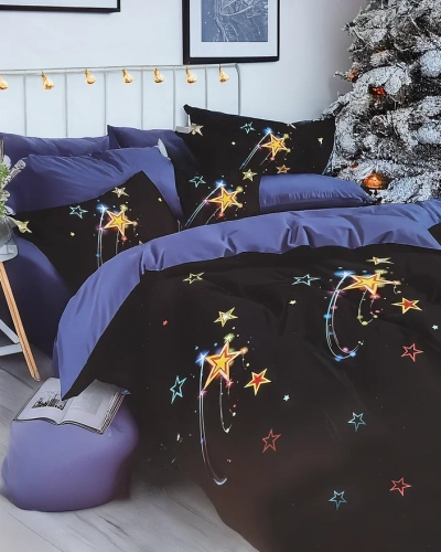 Royalfashion Lenjerie KOSMOS 160x200 set 3-PIECE
