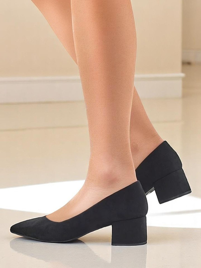 Royalfashion Pantofi cu toc mic pentru femei Bosanna