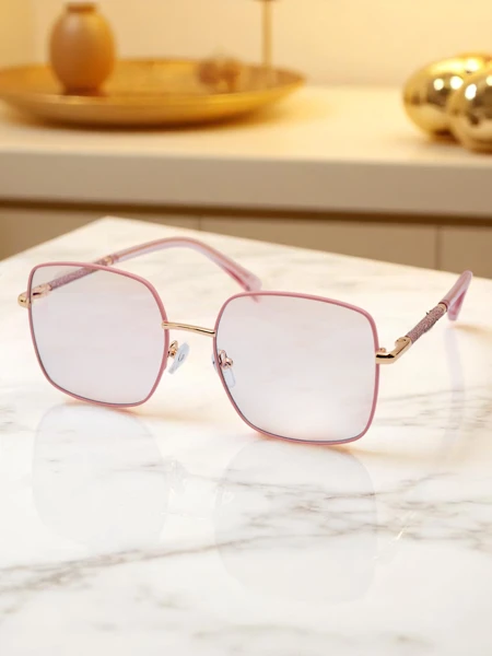 Royalfashion Ochelari de soare în formă de pătrat Skyline Shades