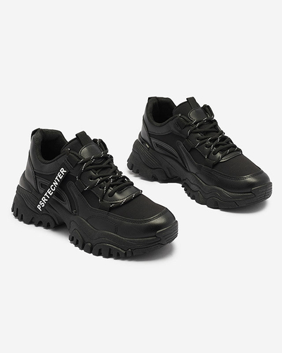 Pantofi sport de damă negri Evilpo- Footwear