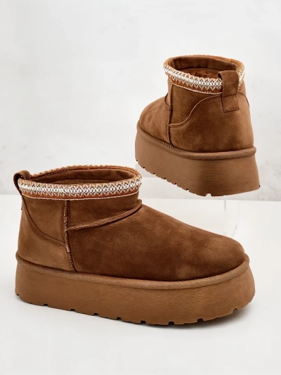 Royalfashion Cizme scurte pentru femei a'la cizme de zăpadă Xoalla