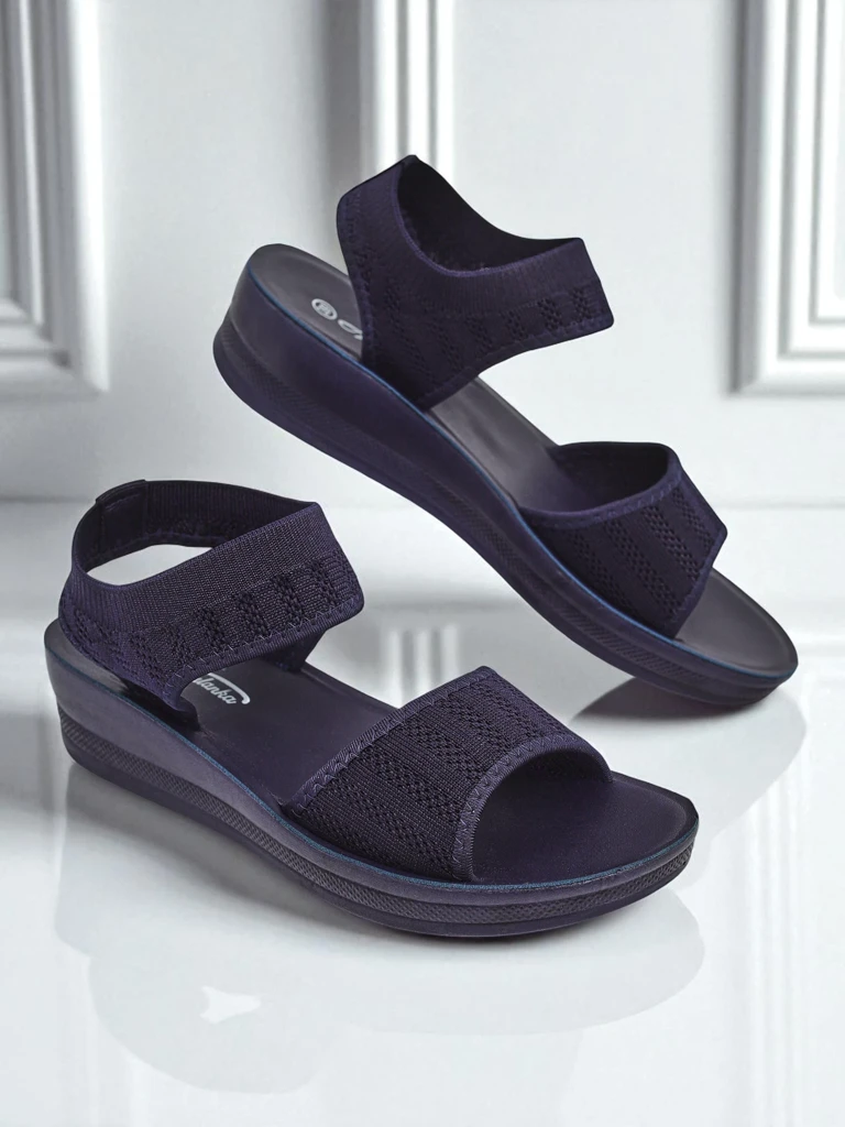 Royalfashion Damen Sandalen mit dickerer Sohle Viva Flex II