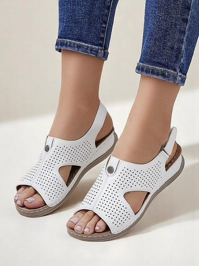 Royalfashion Sandale decupate pentru femei Leminni