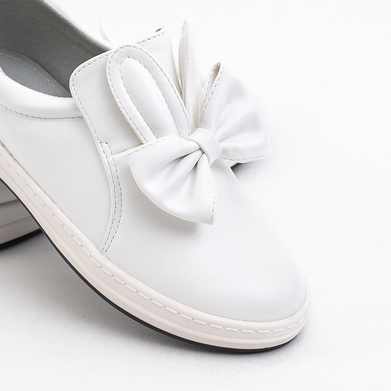 Pantofi albi pentru fete Gigis - Încălțăminte