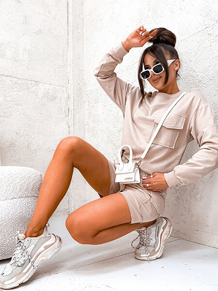 Royalfashion Set de bluză de trening pentru femei