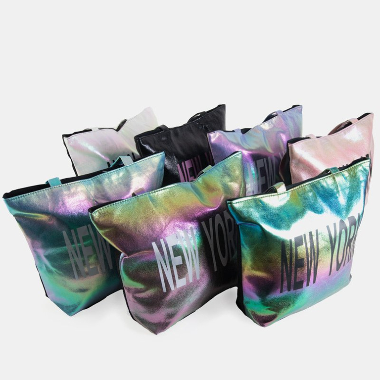 Geantă mare pentru femei albastră - Genti de mână